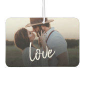 独自のフォトエアコンを追加 カーエアーフレッシュナー (正面)