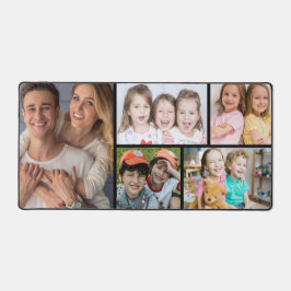 独自のフォトカスタムコラージュの作成 デスクマット