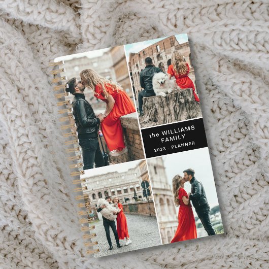 独自のフォトカスタムコラージュを追加4 プランナー手帳