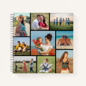 独自のフォトカスタムコラージュレシピの作成 ノートブック (正面)