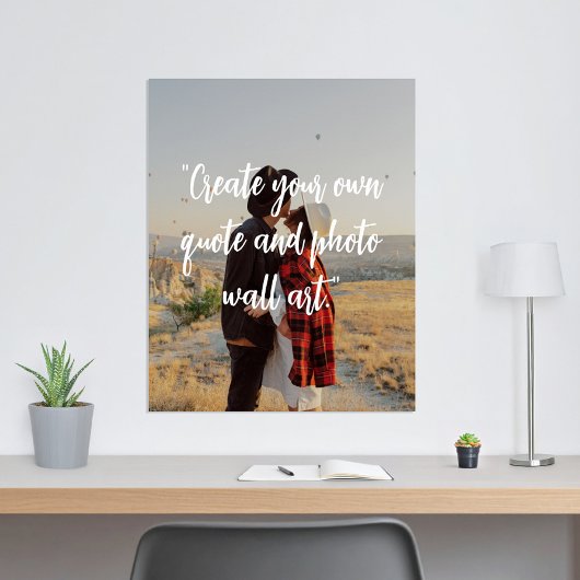 独自のフォトカスタム引用文とフォトポスターの作成 ポスター