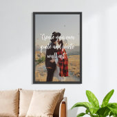 独自のフォトカスタム引用文とフォトポスターの作成 ポスター