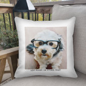 独自のフォトギャラリ独身のーを白に縁ど作成 クッション