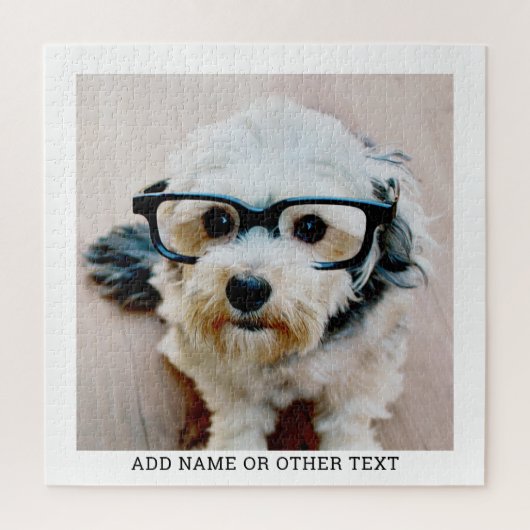 独自のフォトギャラリ独身のーを白に縁ど作成 ジグソーパズル (縦)