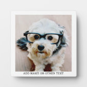 独自のフォトギャラリ独身のーを白に縁ど作成 フォトプラーク (正面)