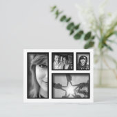 独自のフォトコラージポストカードの作成 ポストカード (スタンド正面)