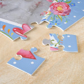 独自のフォトコラージュお洒落テンプレートの作成 ジグソーパズル (側面)