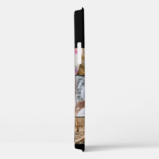 独自のフォトコラージュと文字の色をカスタム作成 Case-Mate iPhoneケース (裏面 / 右)