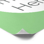 独自のフォトコラージュのポスターを作成する ポスター (角)