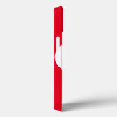 独自のフォトコラージュの電話ケースの赤を作成する Case-Mate iPhoneケース (裏面 / 右)