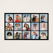 独自のフォトコラージュを作成する (正面)