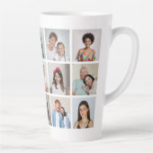 独自のフォトコラージュを作成する カフェラテマグ (右)