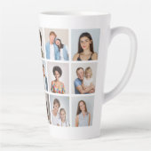 独自のフォトコラージュを作成する カフェラテマグ (右)