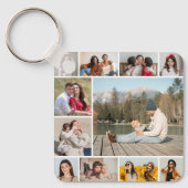 独自のフォトコラージュを作成する キーホルダー (正面)