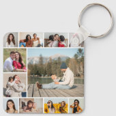 独自のフォトコラージュを作成する キーホルダー (裏面)