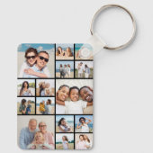 独自のフォトコラージュを作成する キーホルダー (裏面)