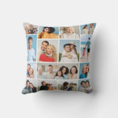 独自のフォトコラージュを作成する クッション (裏面)