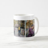 独自のフォトコラージュを作成する コーヒーマグカップ (正面右)