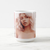 独自のフォトコラージュを作成する コーヒーマグカップ (中央)