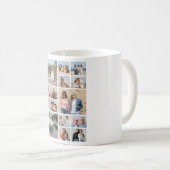 独自のフォトコラージュを作成する コーヒーマグカップ (正面右)