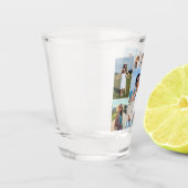 独自のフォトコラージュを作成する ショットグラス (左)