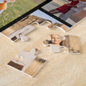 独自のフォトコラージュを作成する ジグソーパズル (側面)