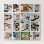 独自のフォトコラージュを作成する ジグソーパズル (横)