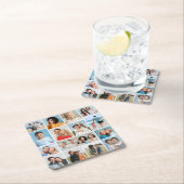 独自のフォトコラージュを作成する スクエアペーパーコースター (インサイチュ)