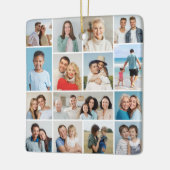 独自のフォトコラージュを作成する セラミックオーナメント (左)