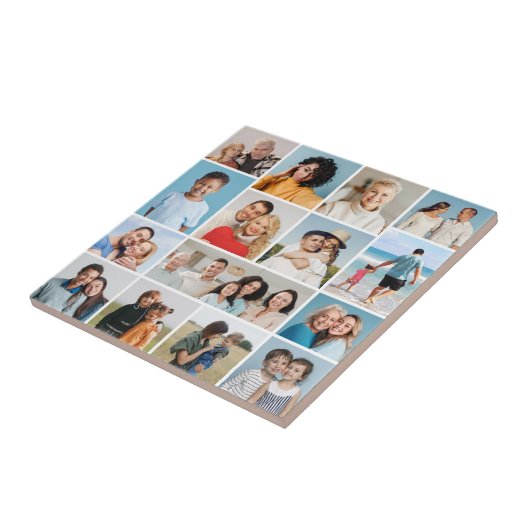 独自のフォトコラージュを作成する タイル (側面)