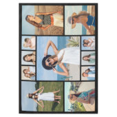 独自のフォトコラージュを作成する テーブルクロス (正面)