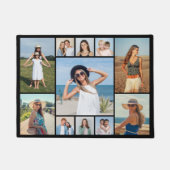 独自のフォトコラージュを作成する ドアマット (正面)