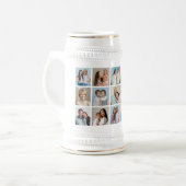 独自のフォトコラージュを作成する ビールジョッキ (正面左)