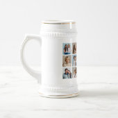 独自のフォトコラージュを作成する ビールジョッキ (左)