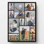 独自のフォトコラージュを作成する フォトプラーク (正面)