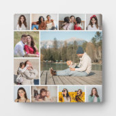 独自のフォトコラージュを作成する フォトプラーク (正面)