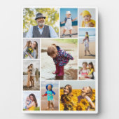 独自のフォトコラージュを作成する フォトプラーク (正面)