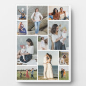 独自のフォトコラージュを作成する フォトプラーク (正面)
