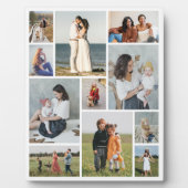 独自のフォトコラージュを作成する フォトプラーク (正面)