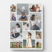 独自のフォトコラージュを作成する フォトプラーク (正面)