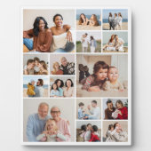 独自のフォトコラージュを作成する フォトプラーク (正面)