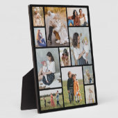 独自のフォトコラージュを作成する フォトプラーク (側面)