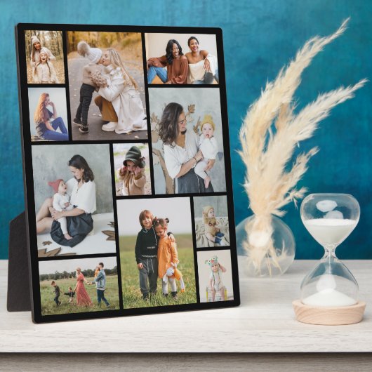 独自のフォトコラージュを作成する フォトプラーク (側面)