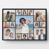 独自のフォトコラージュを作成する フォトプラーク (正面)