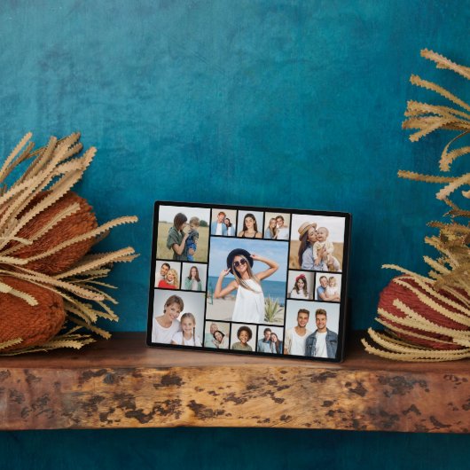 独自のフォトコラージュを作成する フォトプラーク (側面)