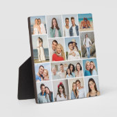 独自のフォトコラージュを作成する フォトプラーク (正面)