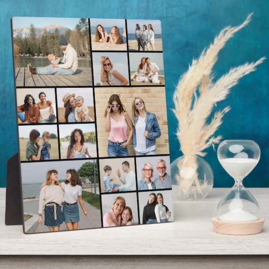 独自のフォトコラージュを作成する フォトプラーク (側面)