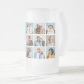 独自のフォトコラージュを作成する フロストグラスビールジョッキ (正面右)