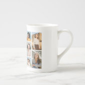 独自のフォトコラージュを作成する ボーンチャイナマグカップ (右)