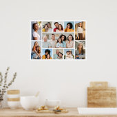 独自のフォトコラージュを作成する ポスター (キッチン)